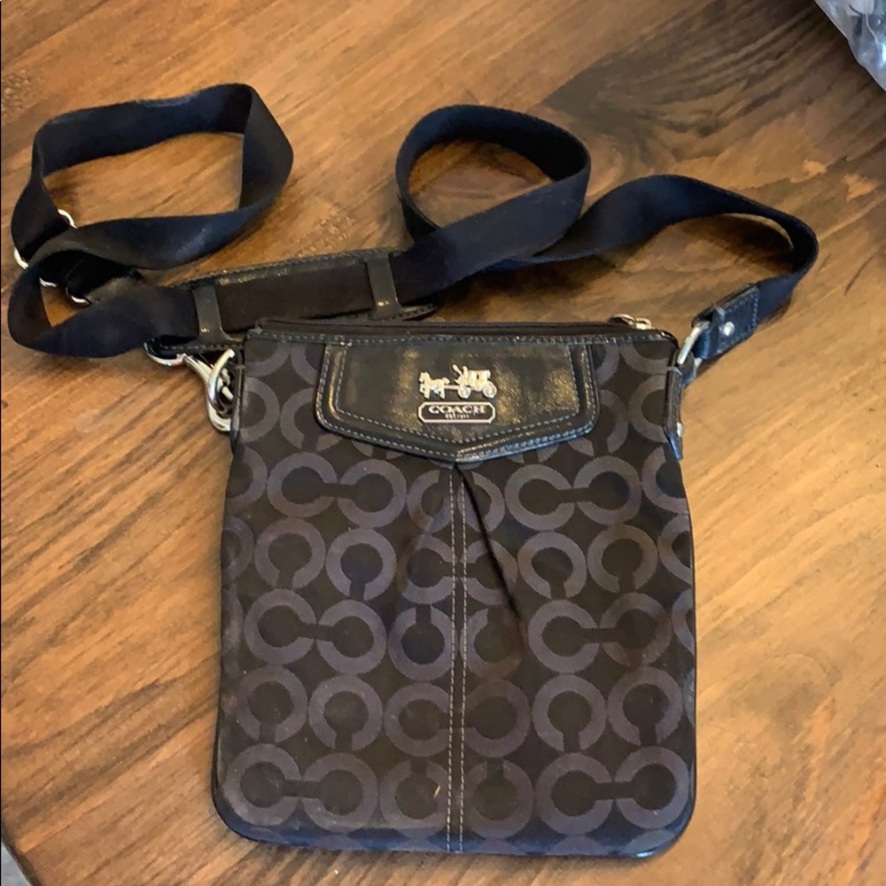 Authentic Coach Cross-Body Purse